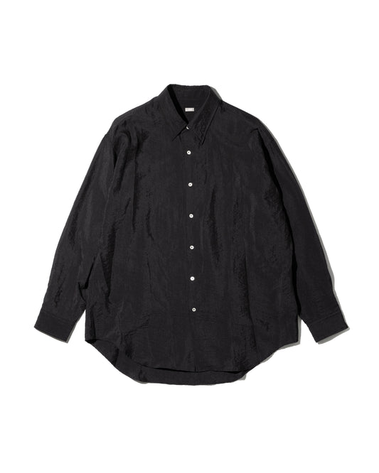 REGULAR COLLAR SHIRTS - BLACK