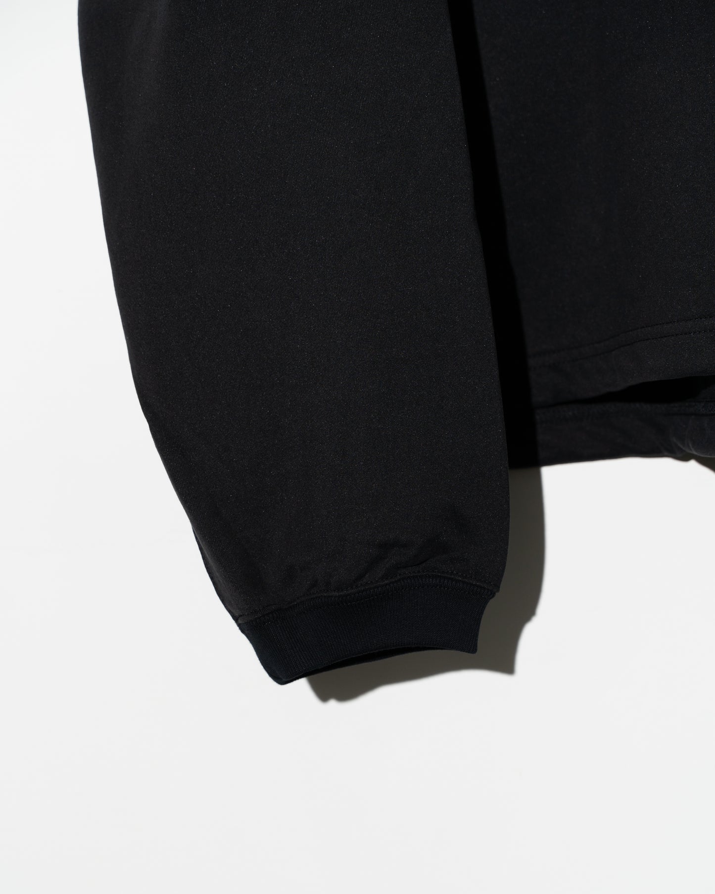 28G CUPRO RAGLAN PULLOVER - BLACK