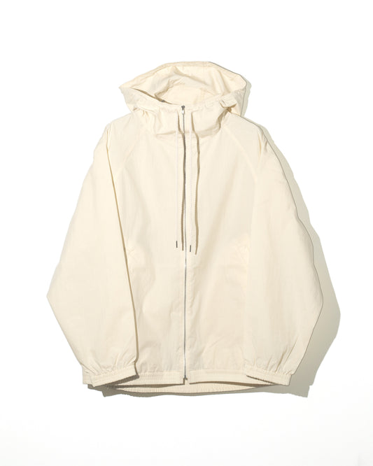COTTON NYLON MOUNTAIN PARKA - IVORY
