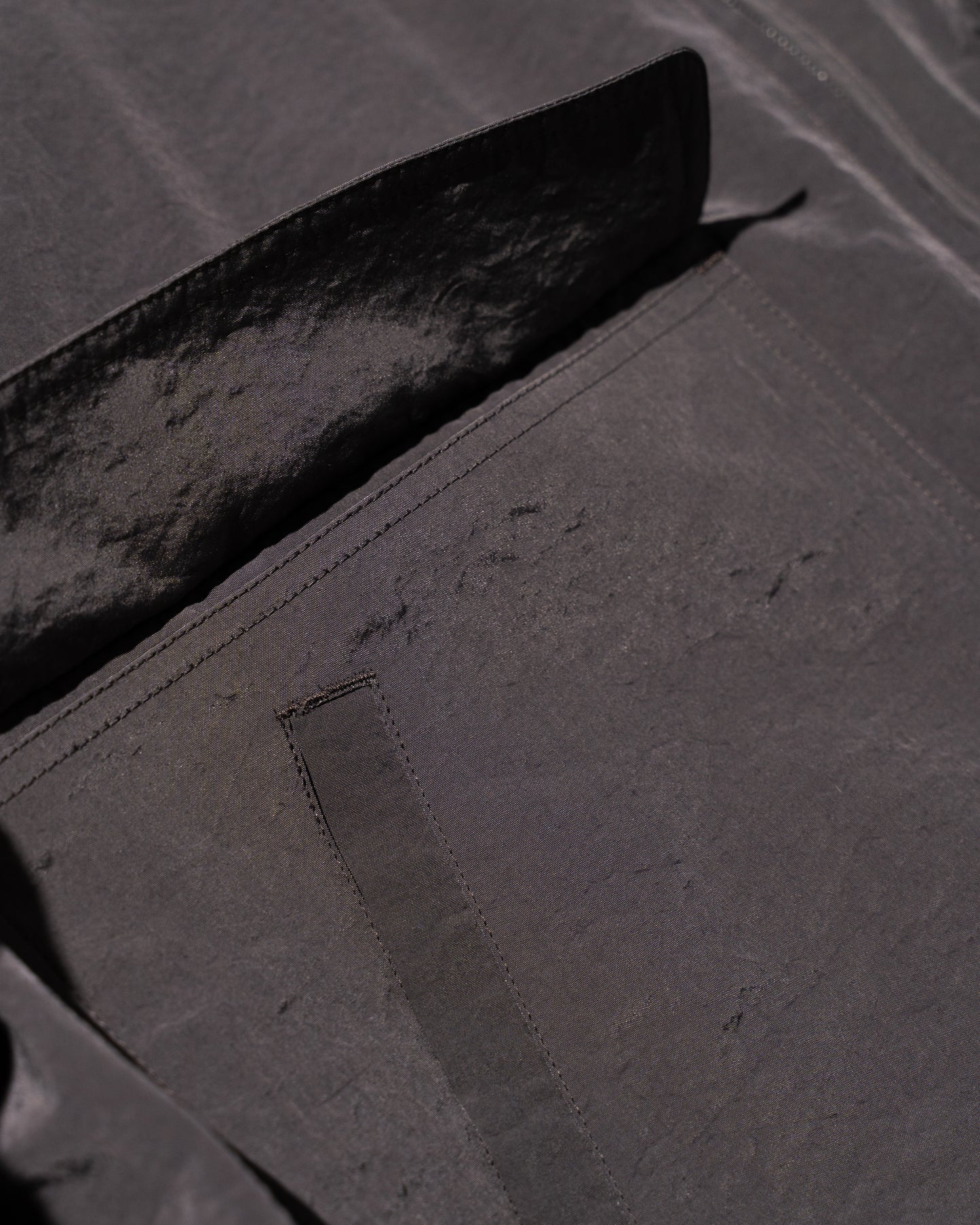 SALT SHRINK CUPRO WORK JKT - BROWN