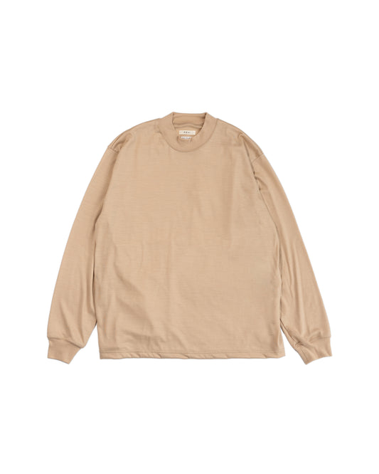 WOOL L/S T-SHIRTS - IVORY