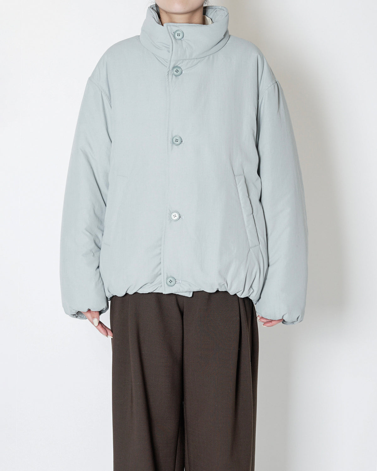 PADDED BLOUSON - BLUE