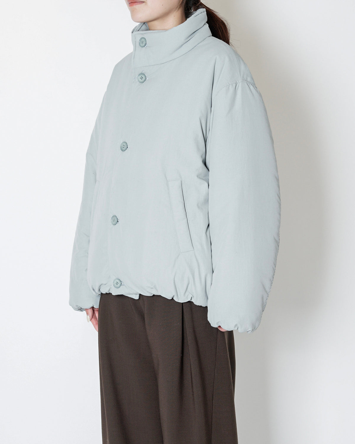 PADDED BLOUSON - BLUE