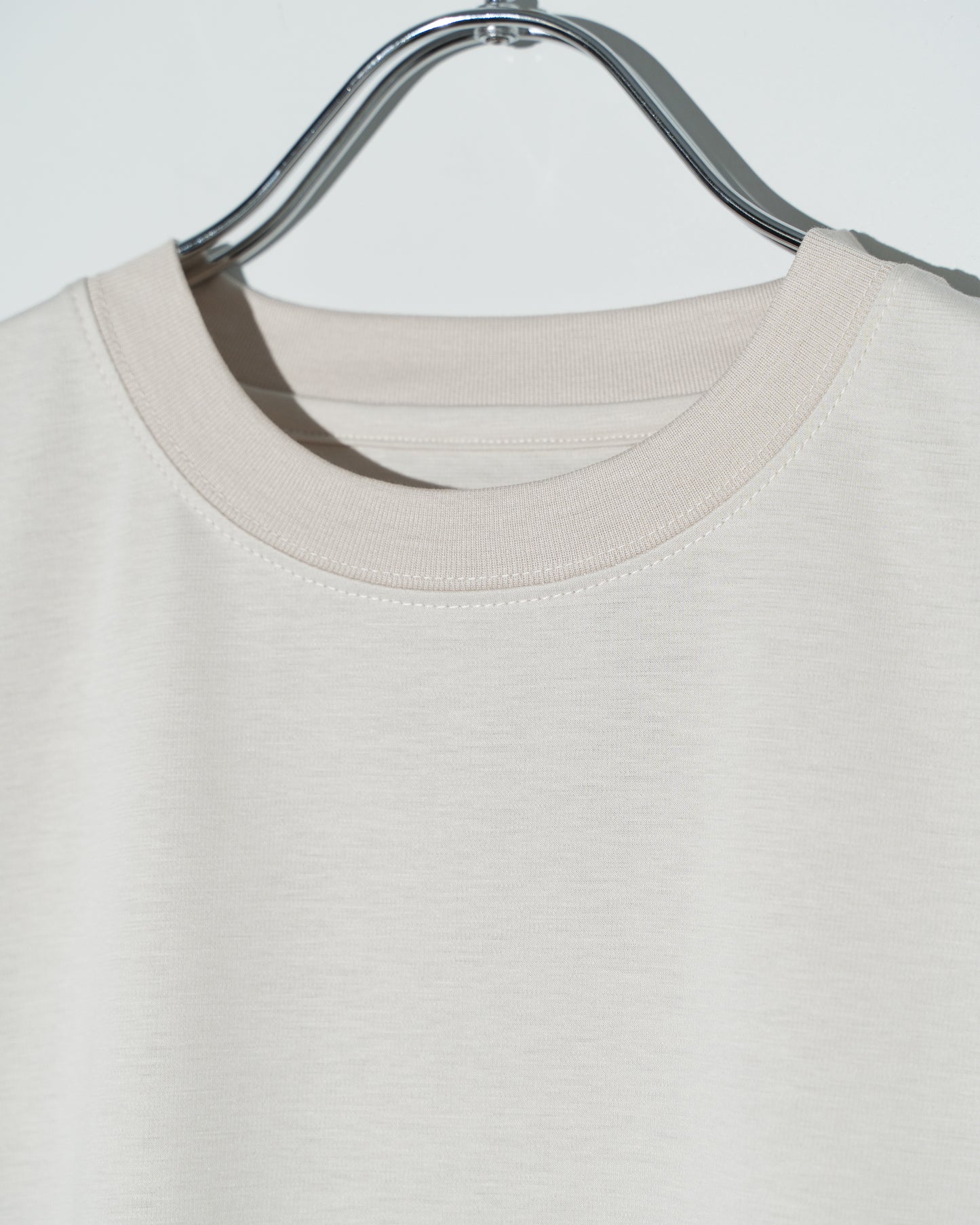 SUPIMA COTTON S/S T-SHIRT - IVORY