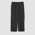 WOOL TROPICAL LOW WAIST TROUSER - CHARCOAL