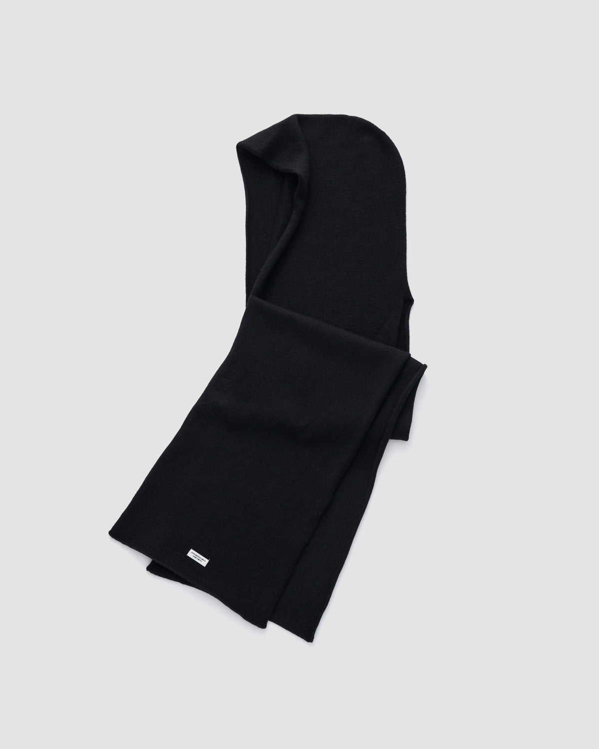 7G HOODED STOLE - BLACK