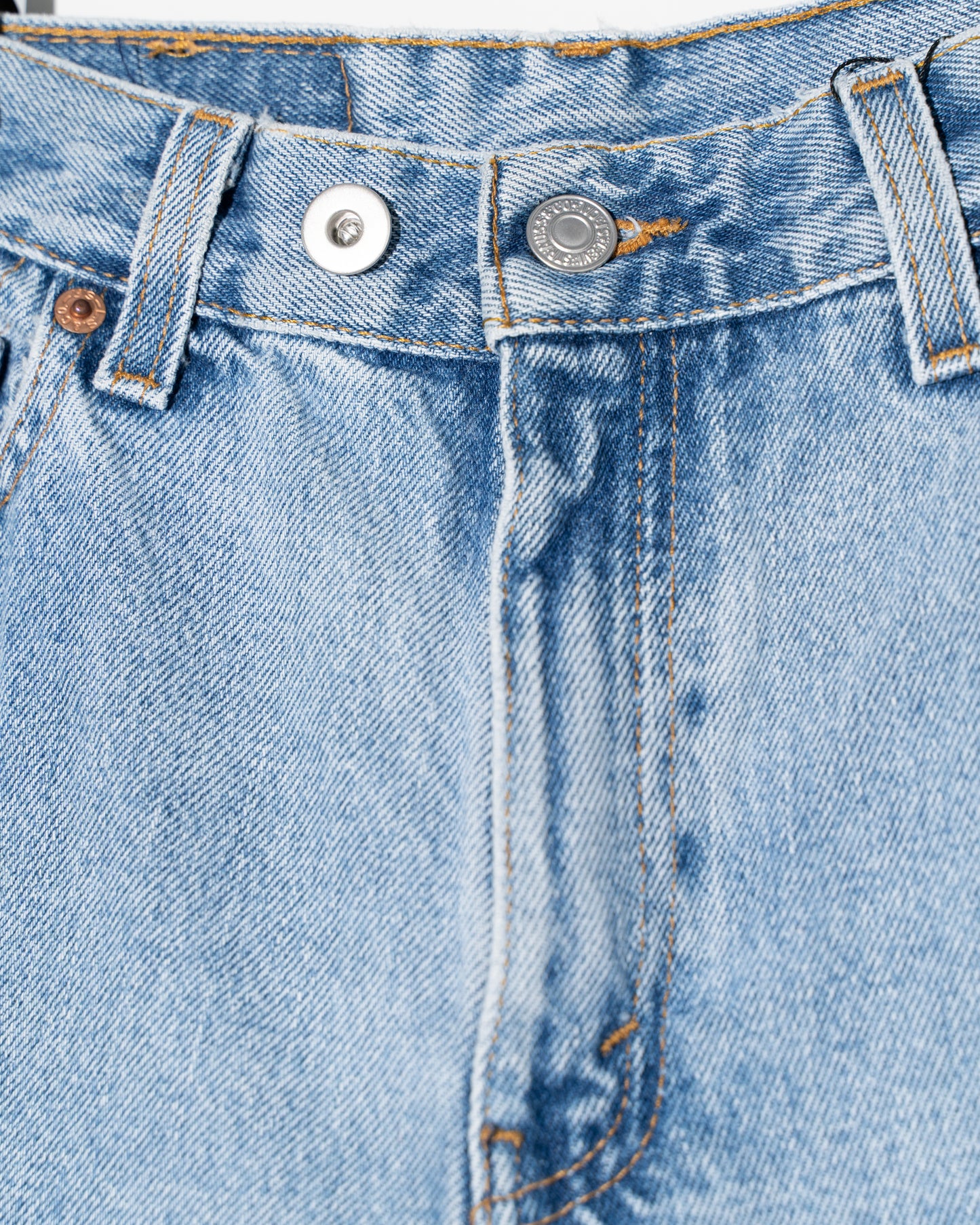 SPADE PATCH BAGGY REMAKE DENIM - BLUE