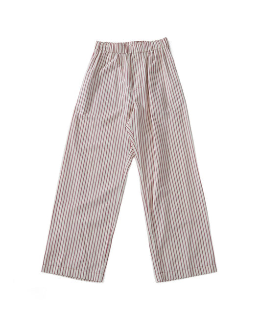 STRIPE EASY PANTS - OFF-WHITE