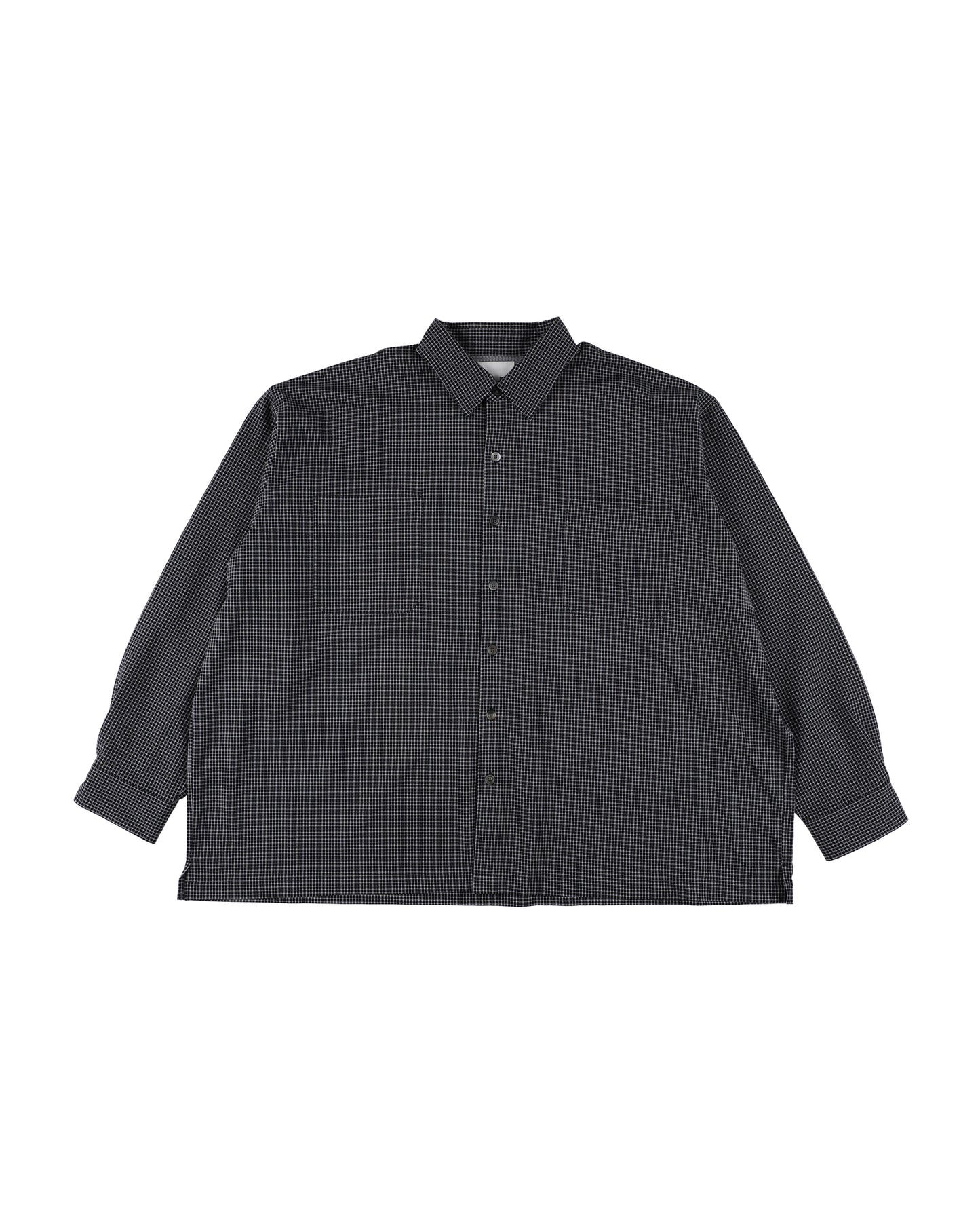 36G CHECK BALISE SHIRT -  BLACK