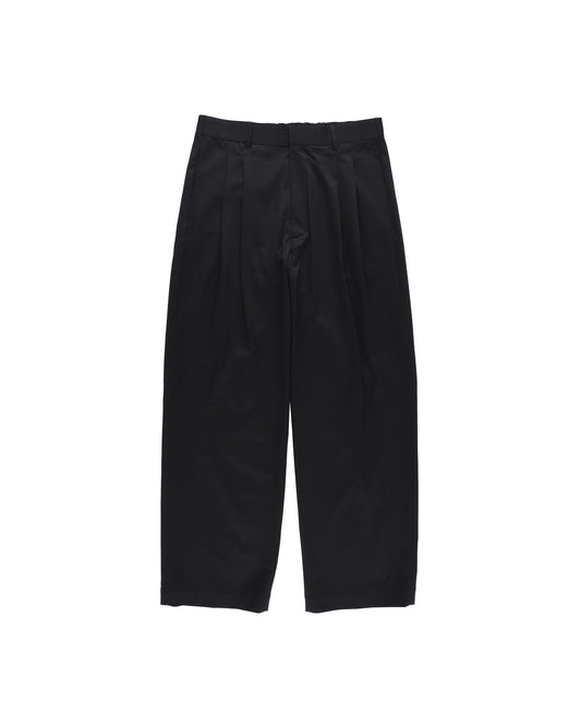 36G WOOL TROUSERS - BLACK