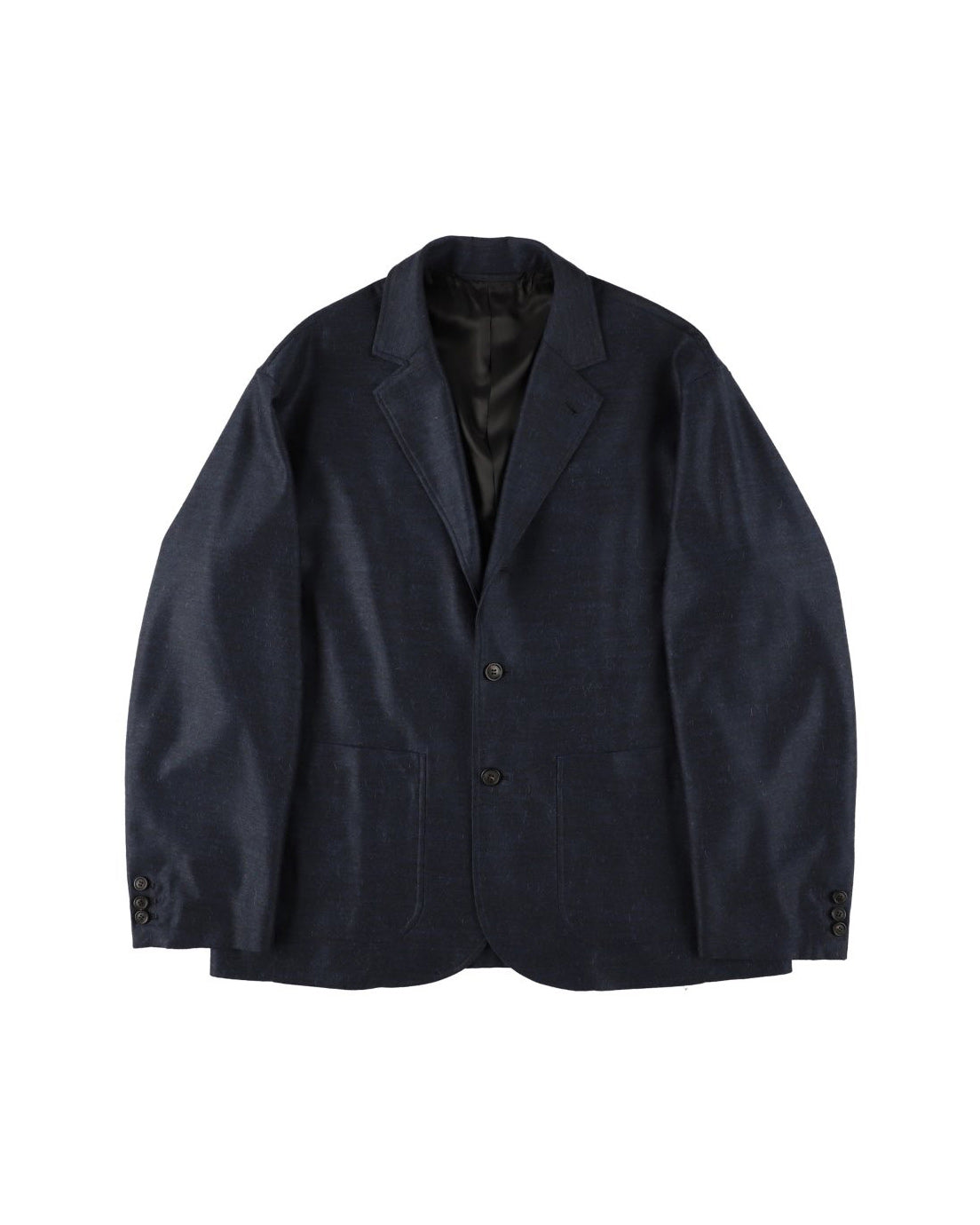 24G MOHAIR 3B JACKET - NAVY