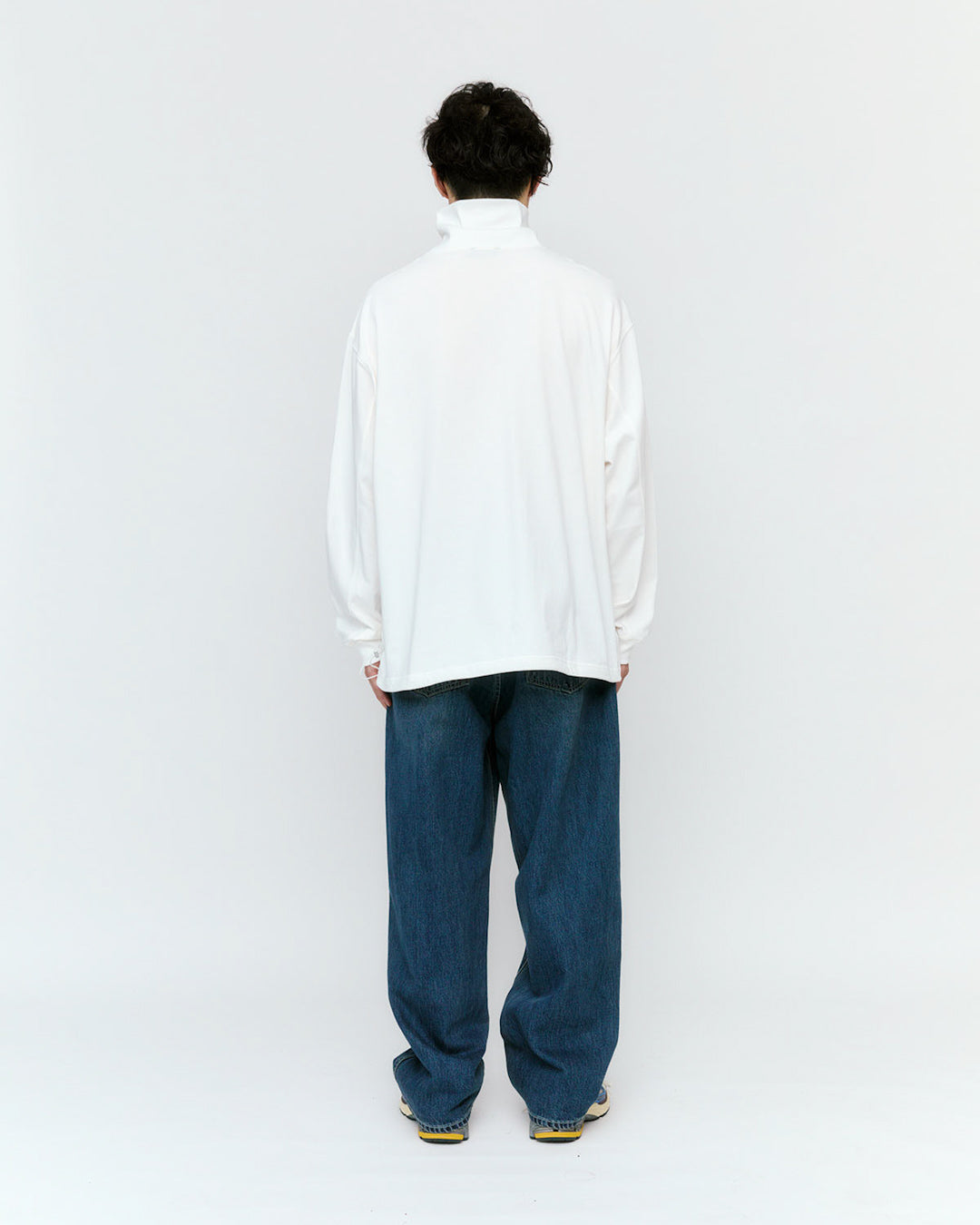 CREATOR HIGH NECK L/S T-SHIRT - OFF WHITE