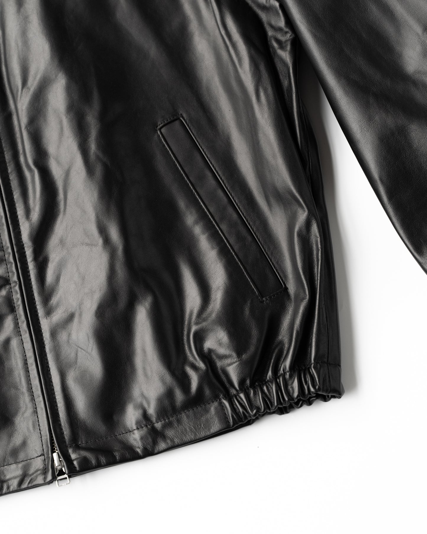 LEATHER JACKET - BLACK
