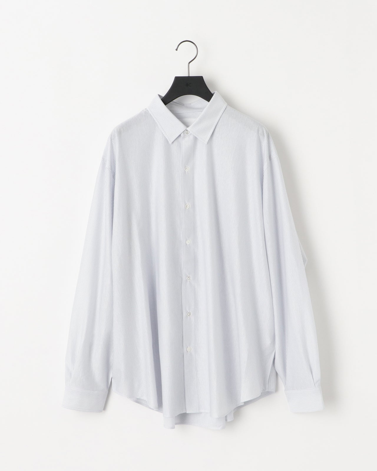 46G STRIPE ATMOSPHERE SHIRT - WHITE BLUE
