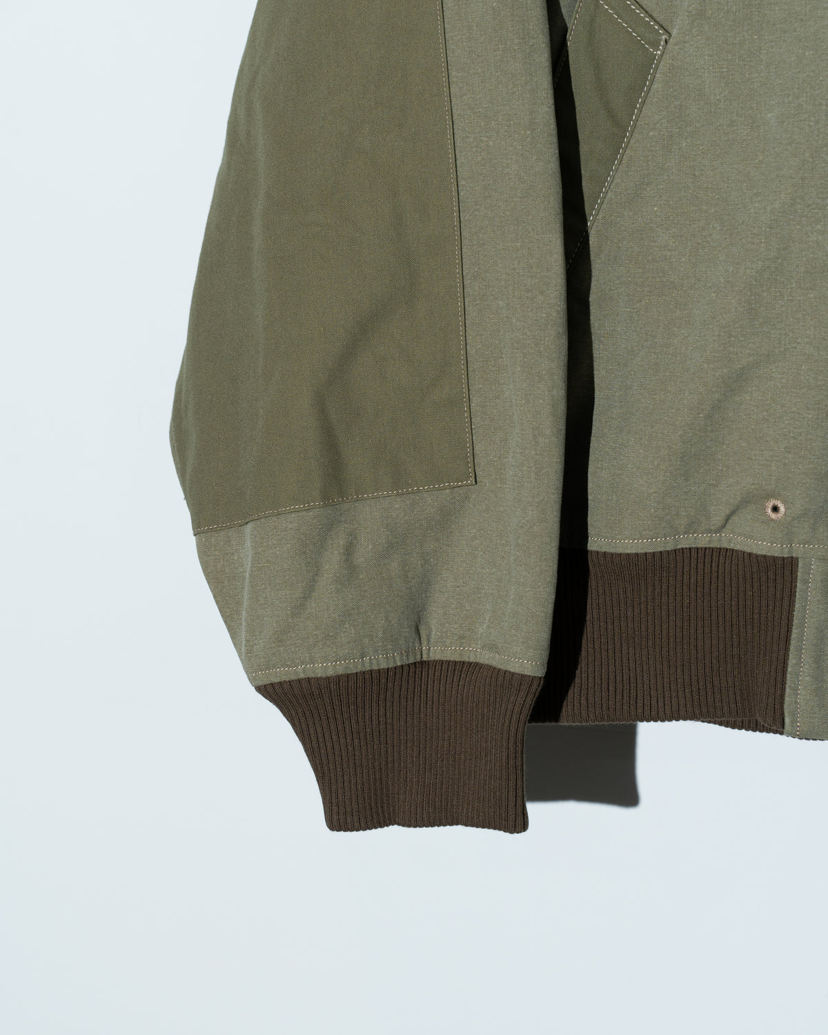 SULFER CANVAS NIDOM BLOUSON - OLIVE