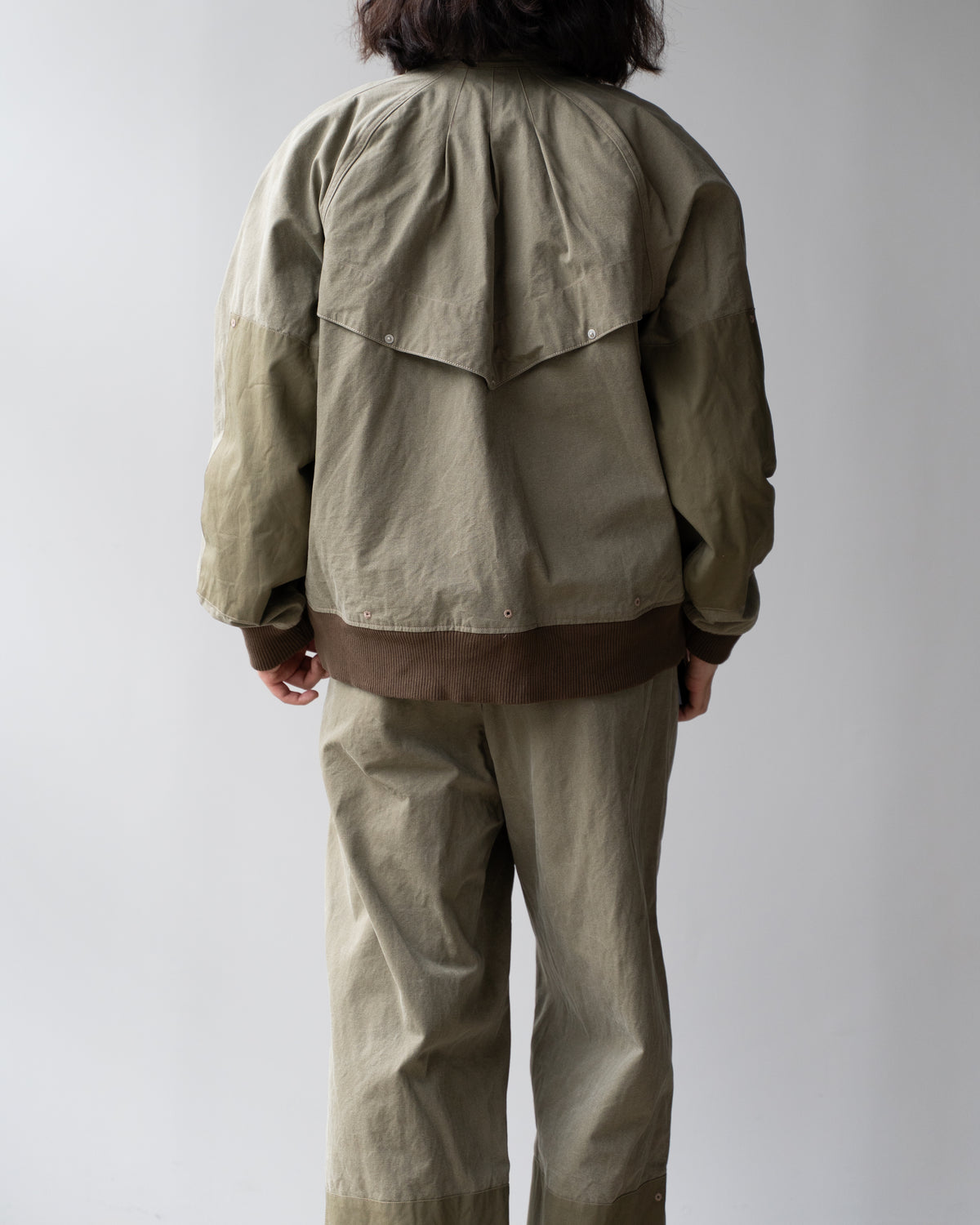 SULFER CANVAS NIDOM BLOUSON - OLIVE