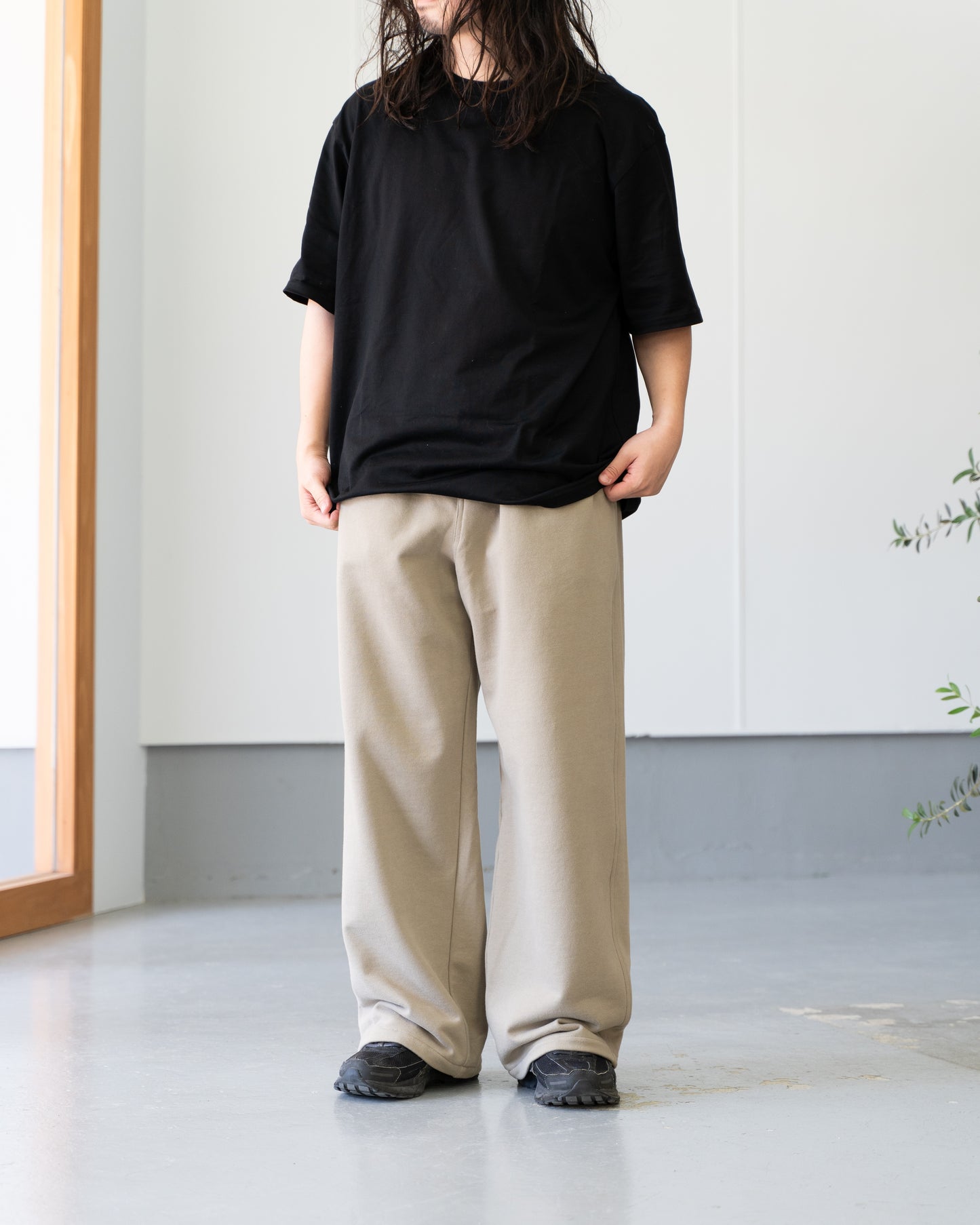 ECHO SWEAT PANTS - BEIGE