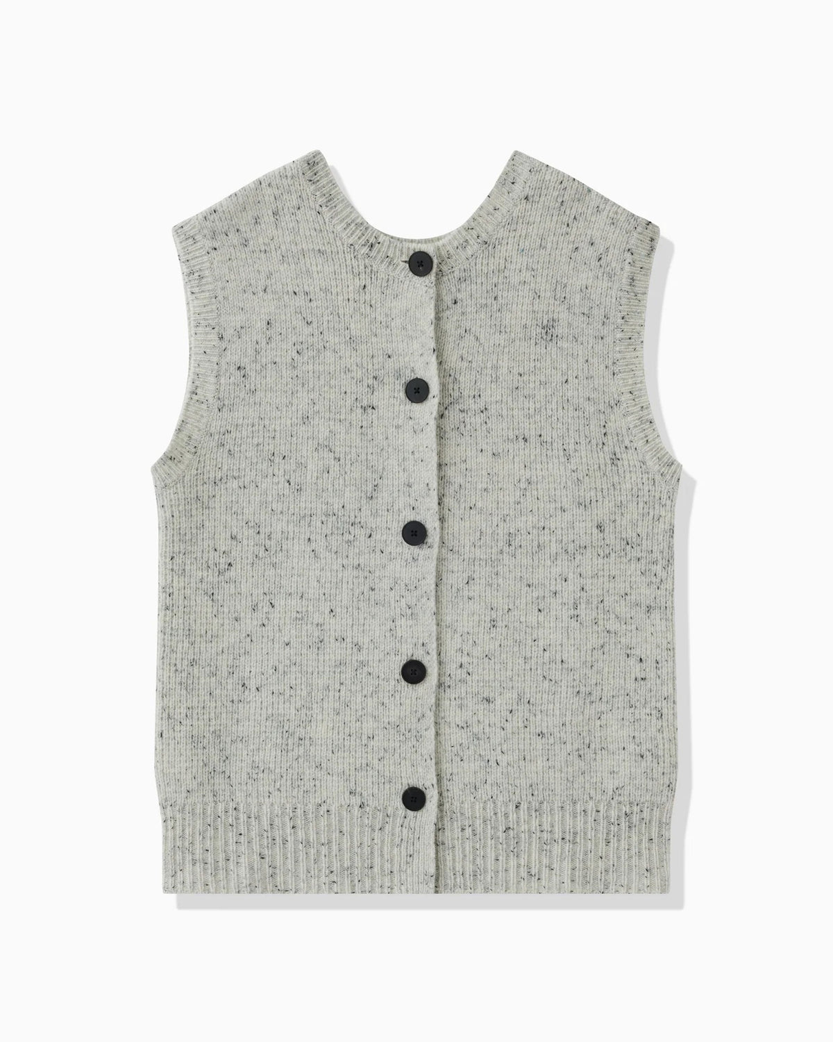 NEP YARN VEST - VANILLA