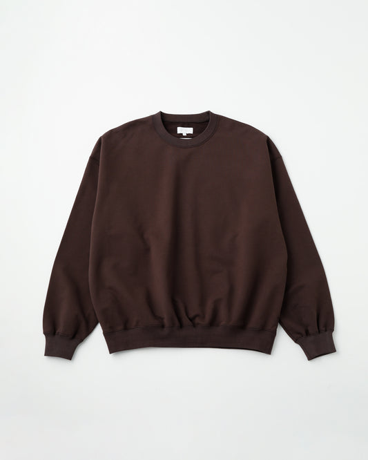 36G SUPER FINE GAUGE PULLOVER - BROWN