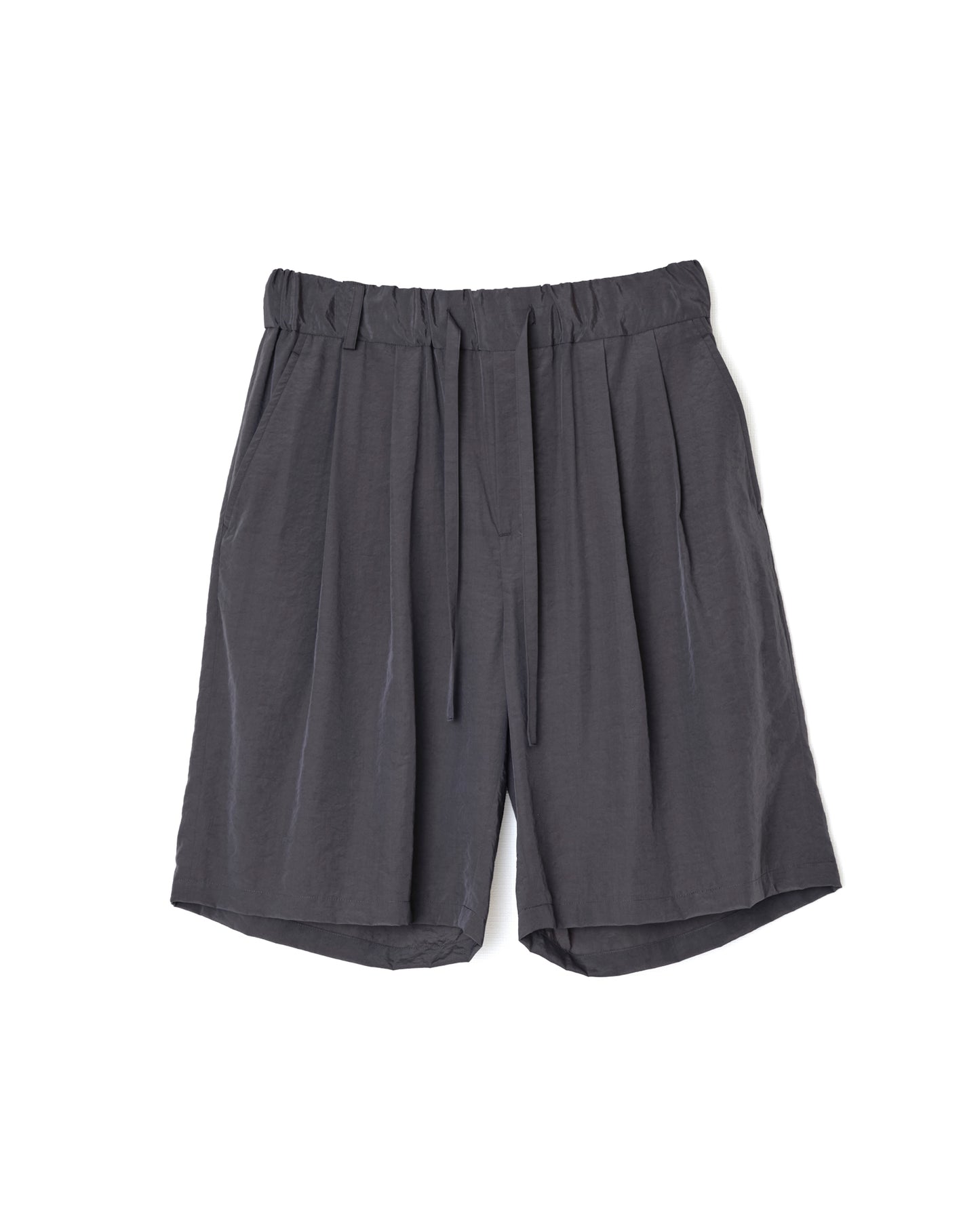 SALT SHIRNK CUPRO HALF PANTS - BROWN