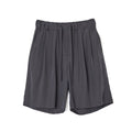 SALT SHIRNK CUPRO HALF PANTS - BROWN