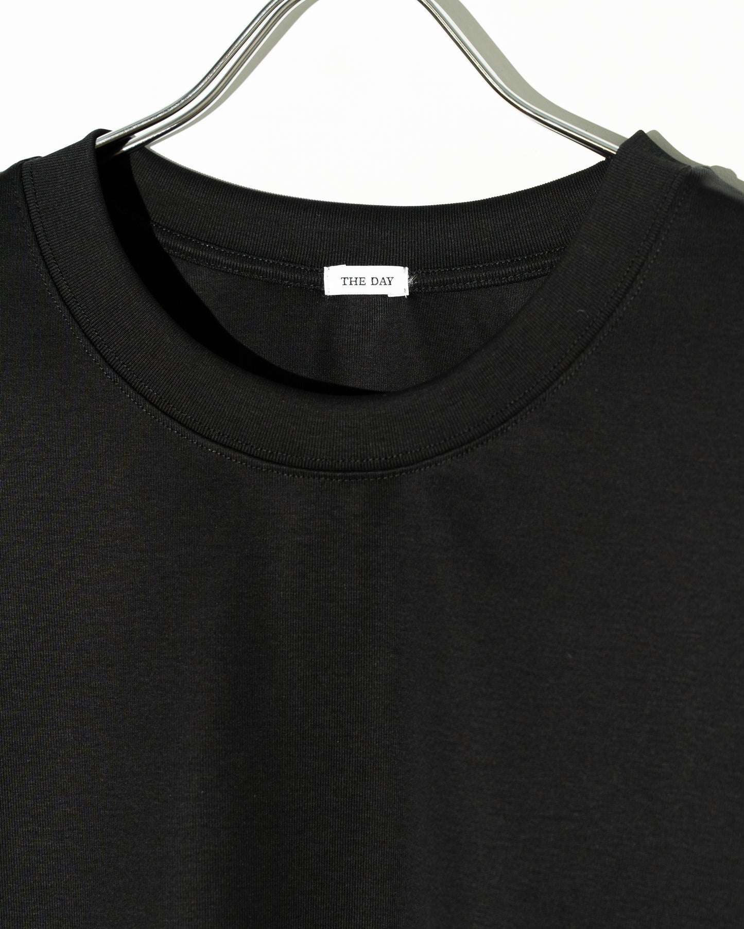 PREMIUM JERSEY LONG SLEEVE SHIRT - BLACK