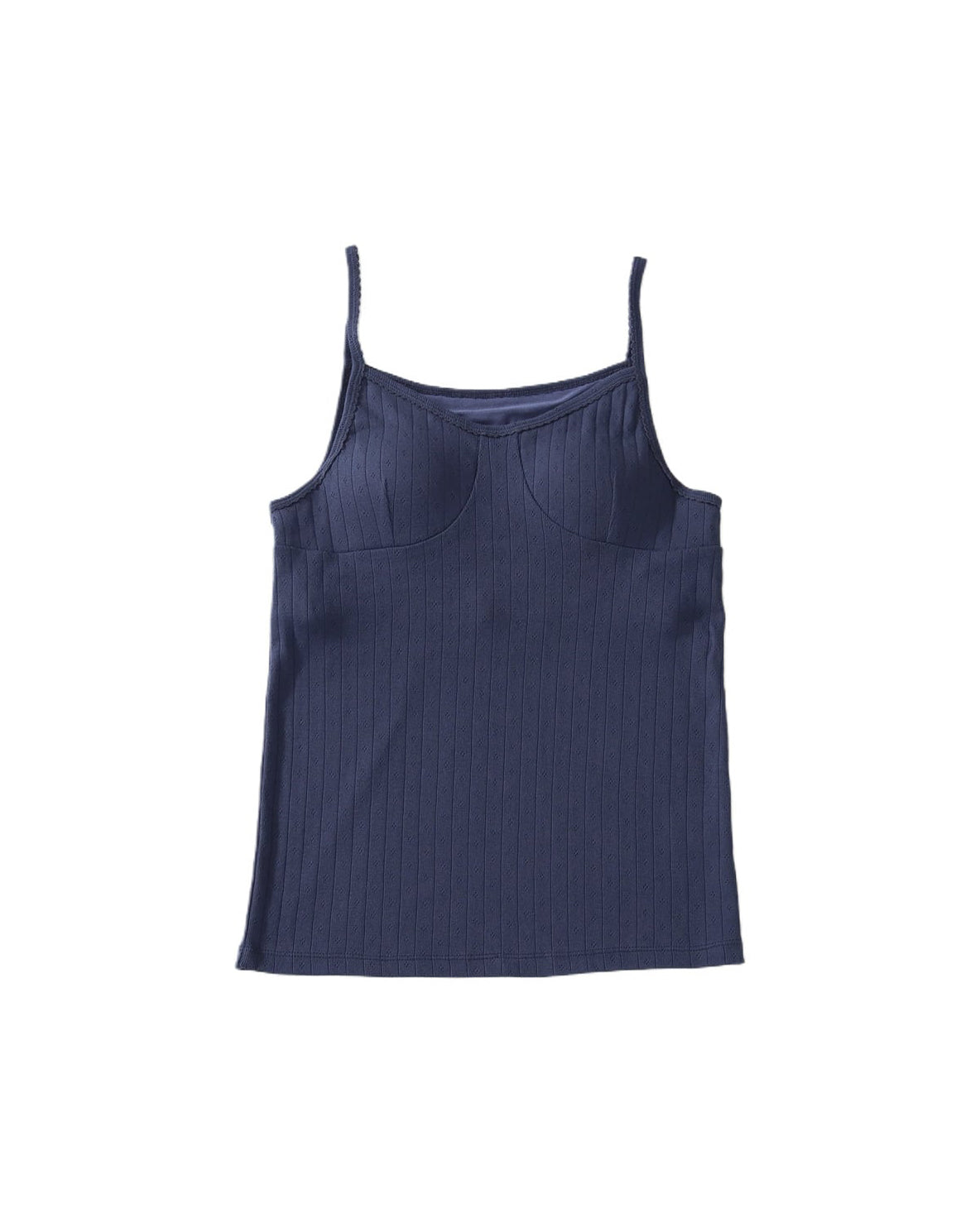 PICO STRAP CUP CAMI - B/GRAY