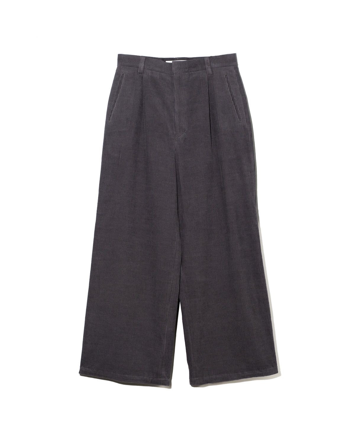 CORDUROY PANTS - C-GRAY