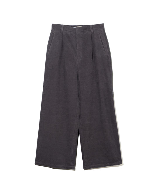 CORDUROY PANTS - C-GRAY