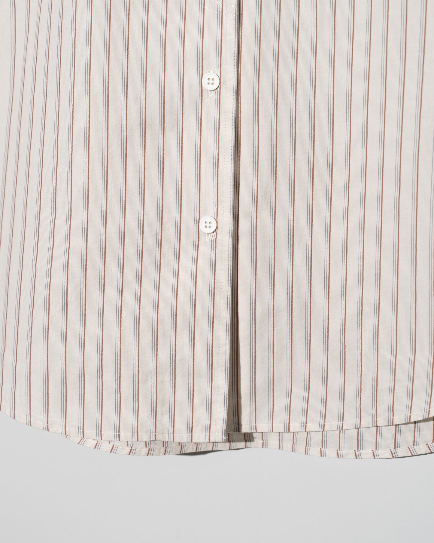 STRIPE BOW-TIE BLOUSE - WHITE