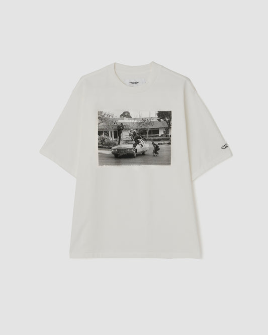 JAI TANJU Y.O.D. SHOOT S/S T-SHIRT - WHITE