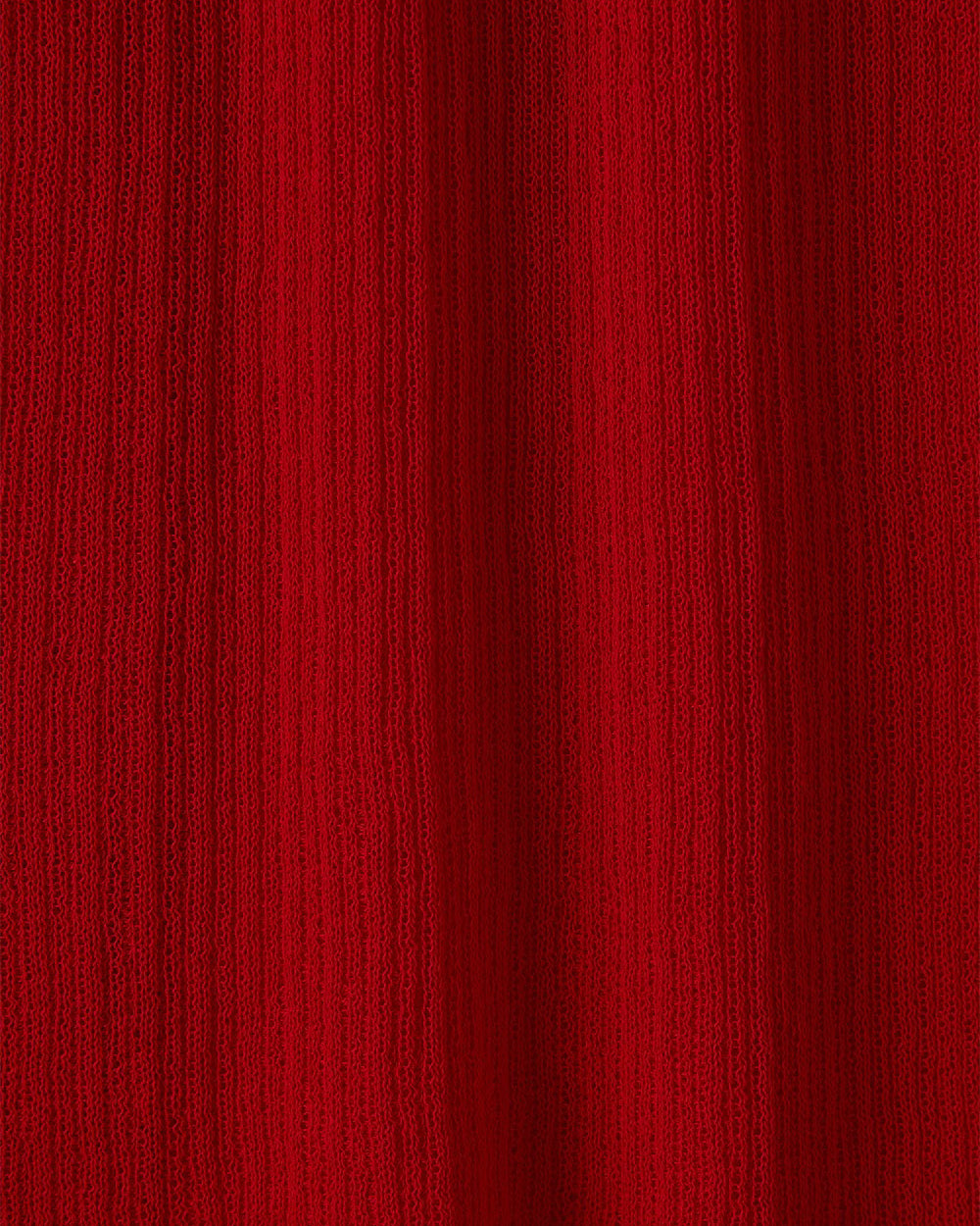 KNIT POLO SHIRT - RED