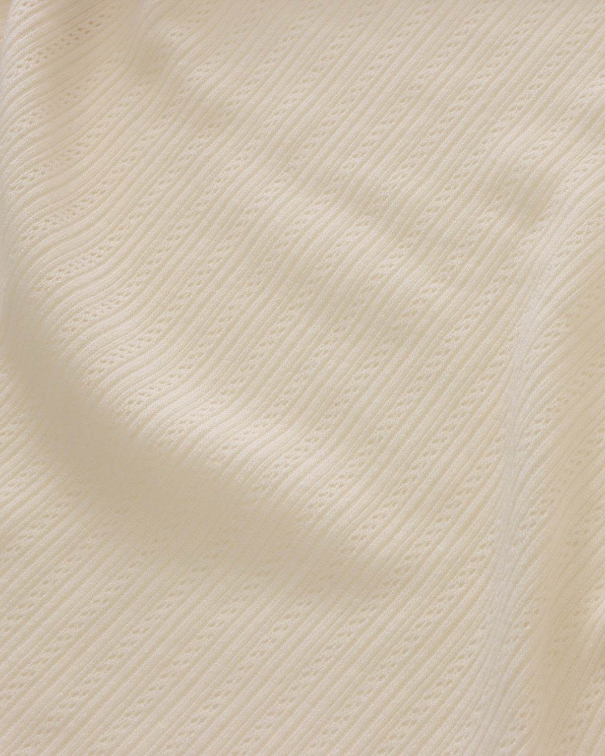 OPENWORK KNIT-SEW COMBI - IVORY