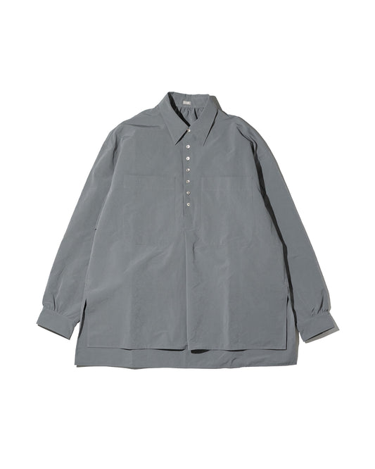 OVER SIZE PULL OVER SHIRTS - SAGE