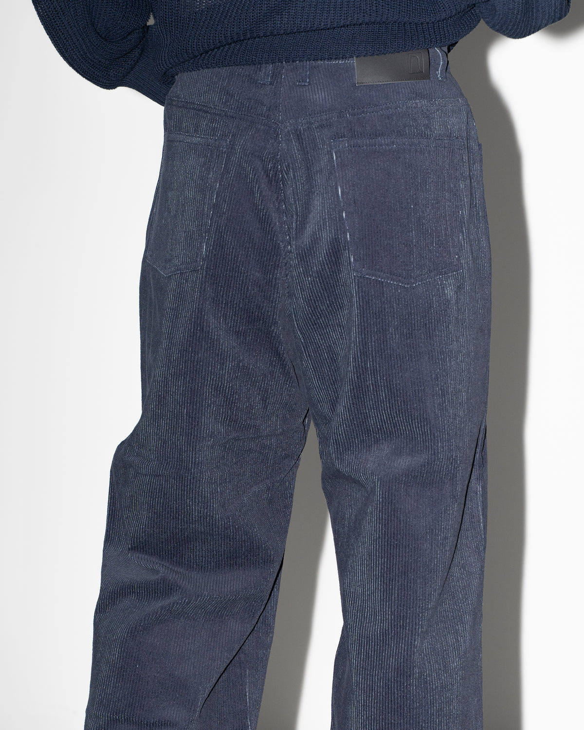 INDIGO CORDUROY ASHLEY PANTS - INDIGO