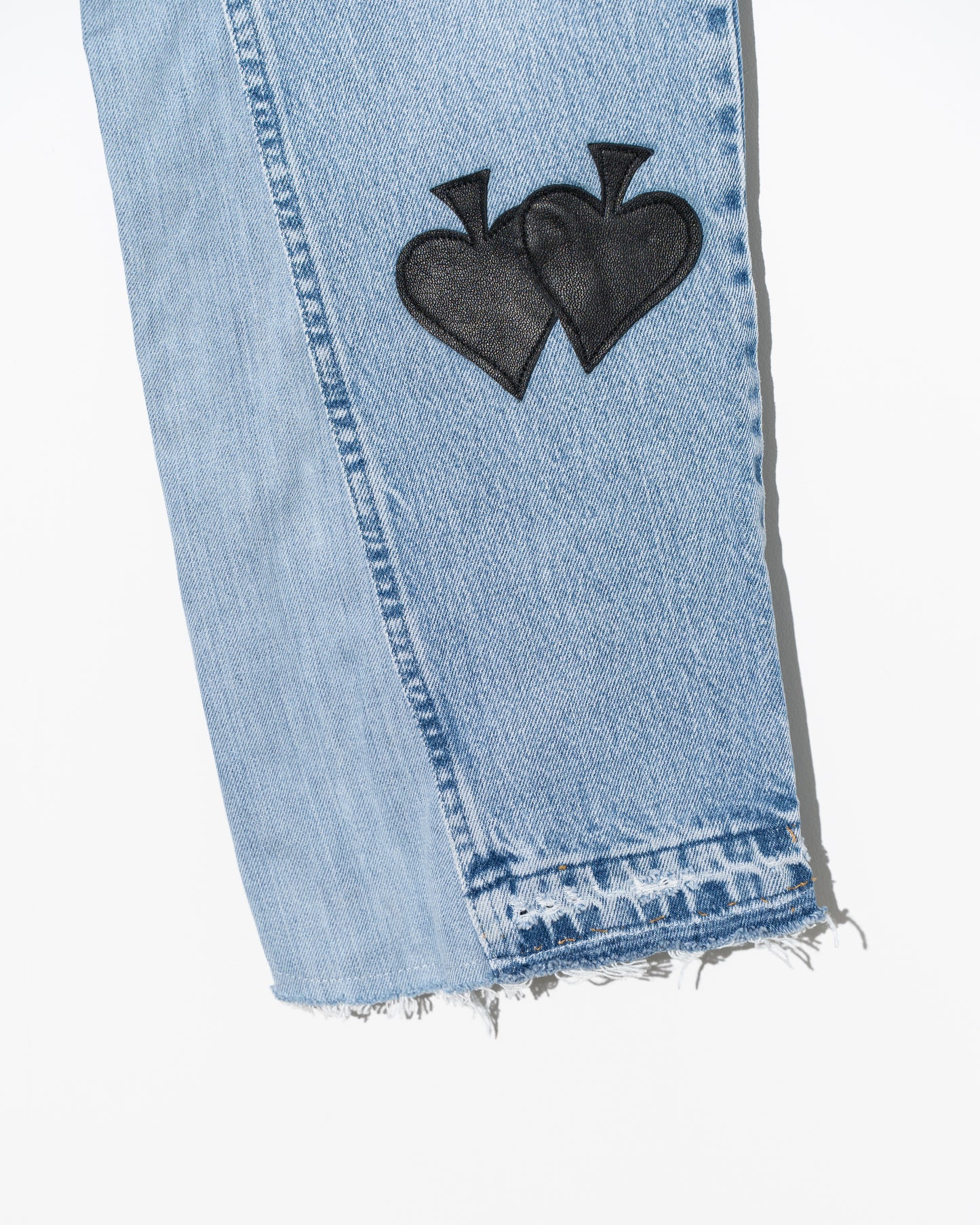 SPADE PATCH BAGGY REMAKE DENIM - BLUE