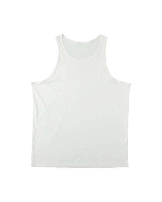 46G COTTON THIN PACK TANK - WHITE