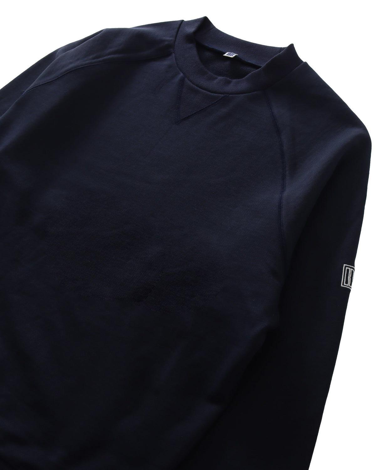 SQUARE LOGO RAGLAN PO - NAVY