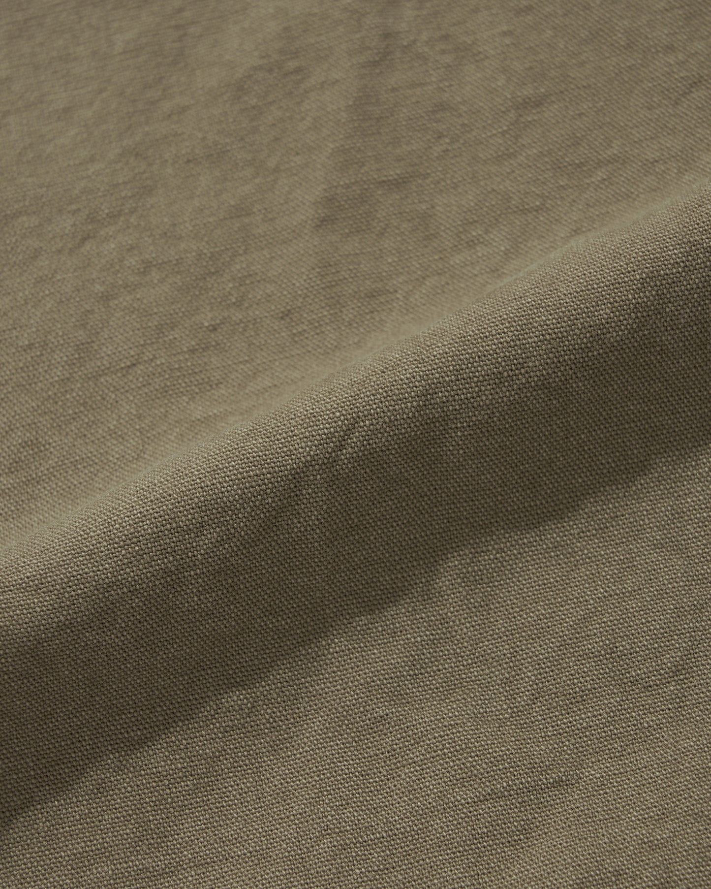 COTTON CATION TWIST WIDE PANTS - SMOKY BEIGE