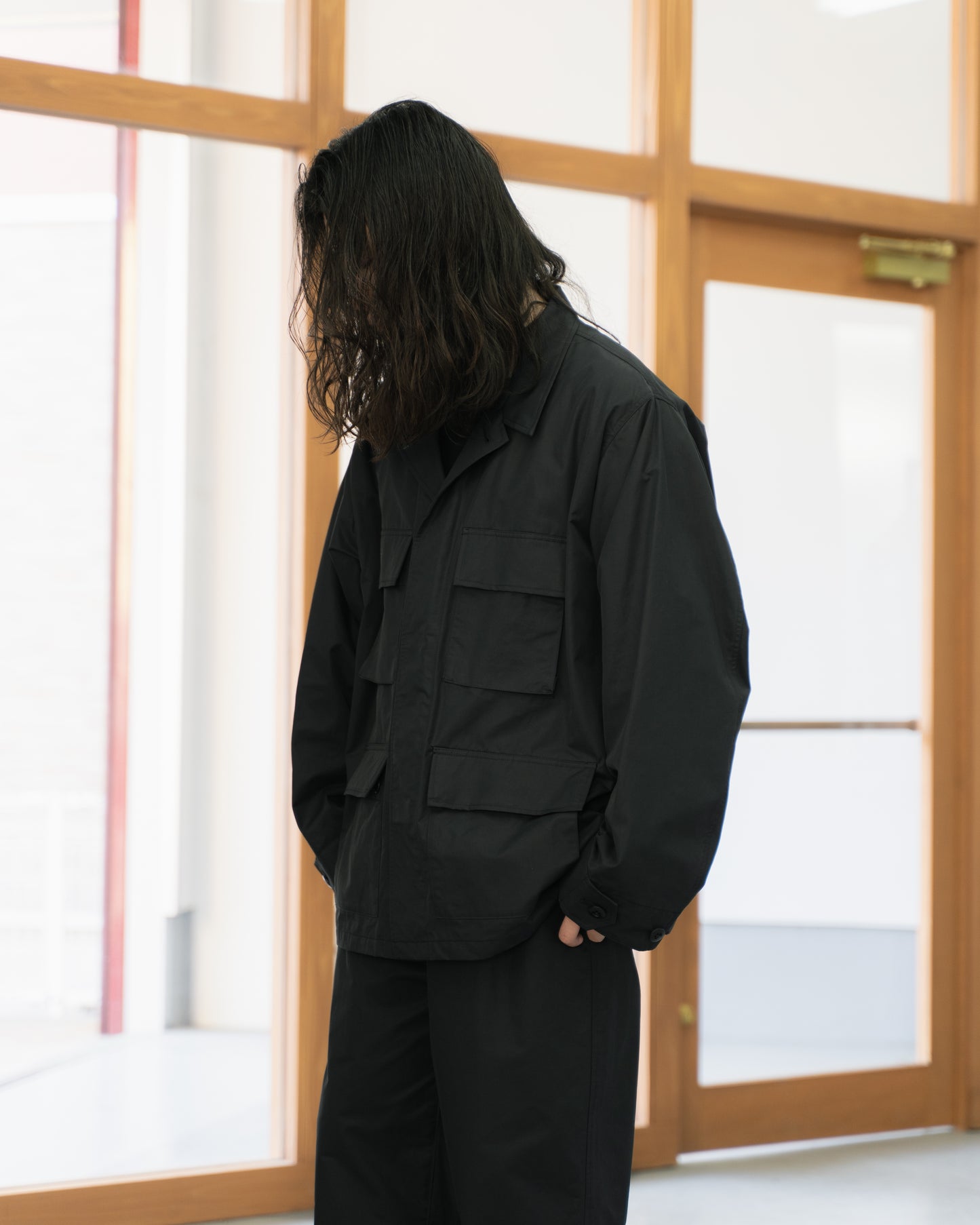 DAILY UTILITY JACKET - BLACK