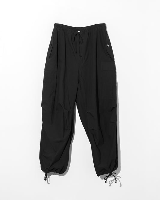 CARGO PT/COTTON - BLACK