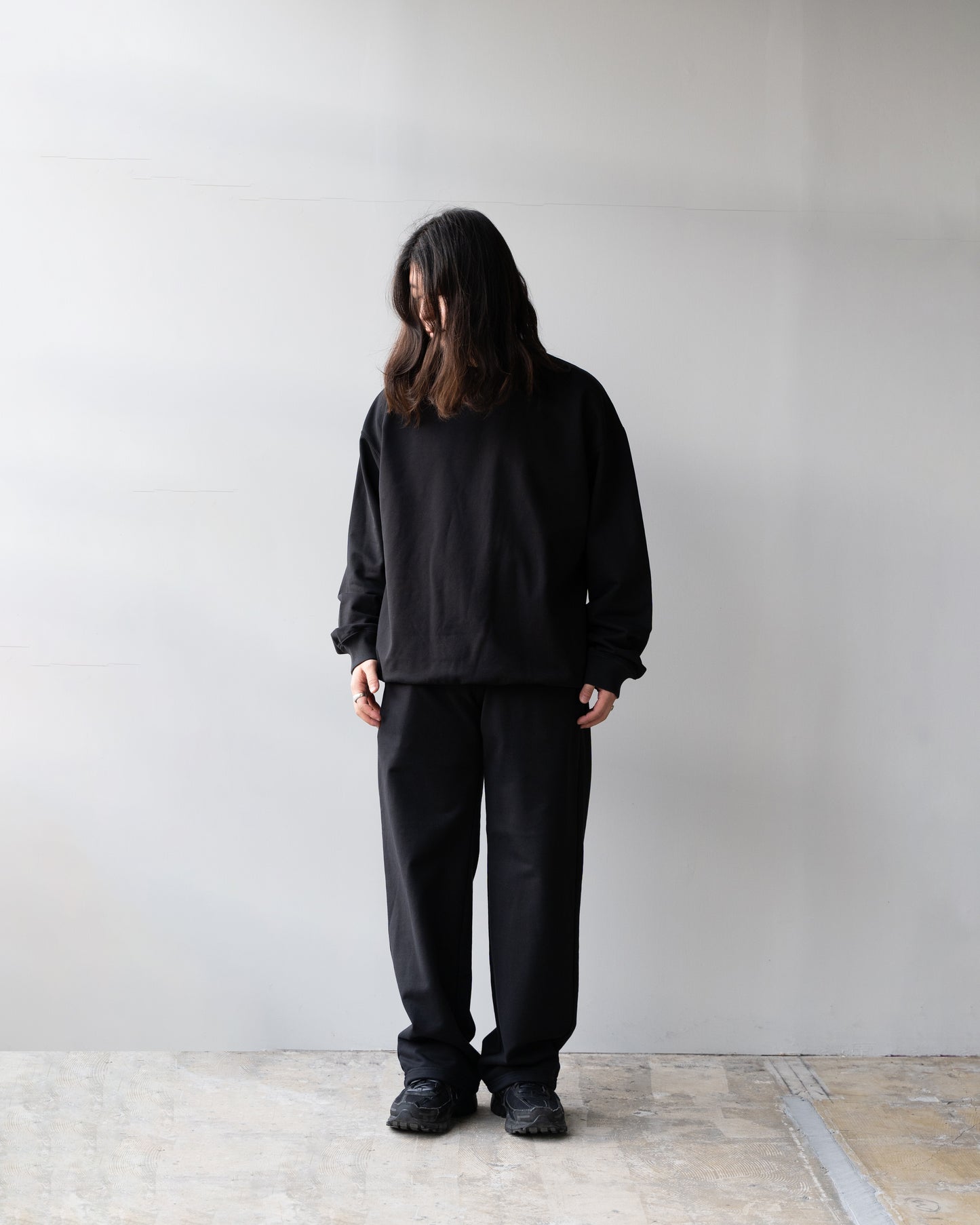 36G PULLOVER - BLACK