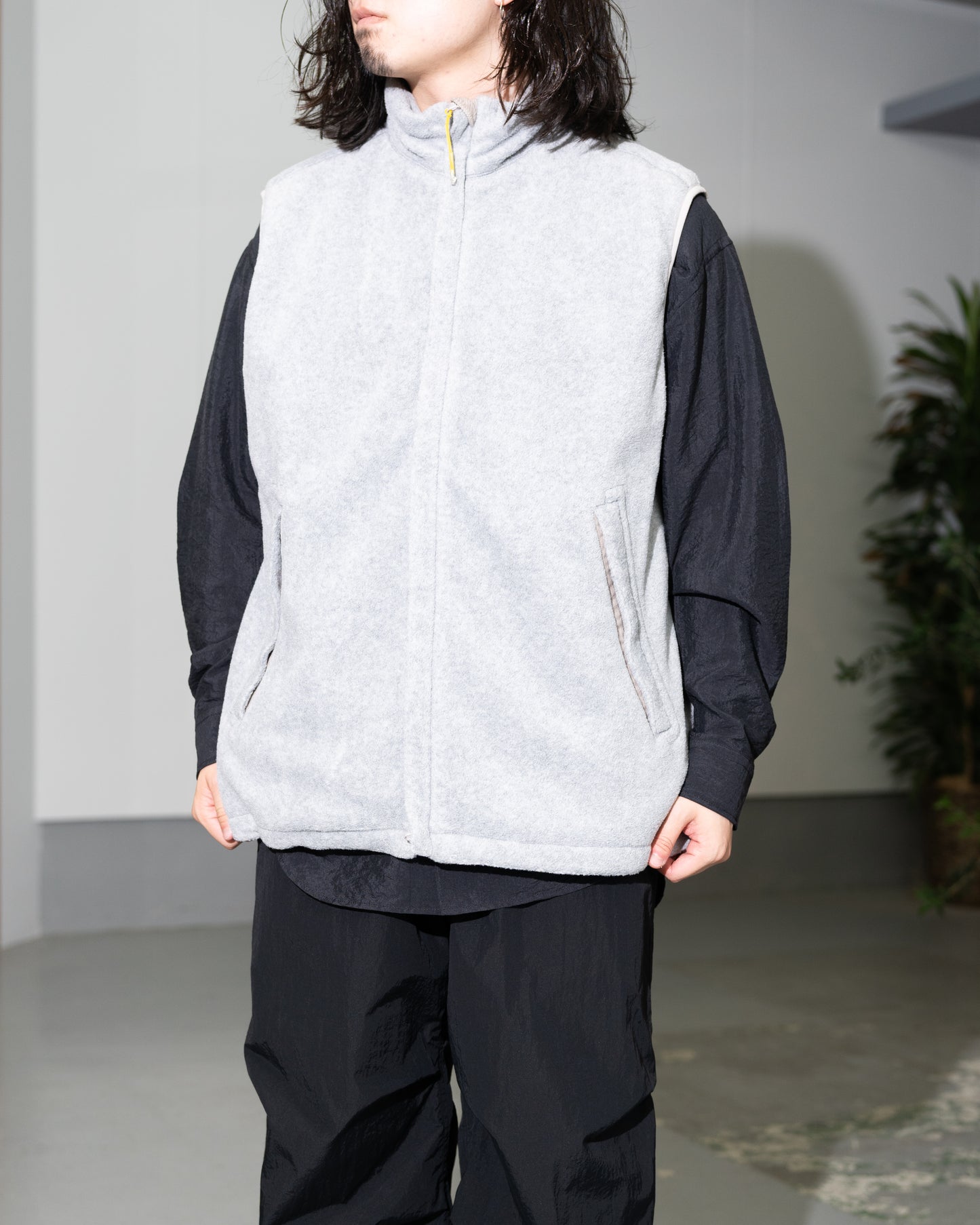 PHOTOGRAPHER L/S SHIRT - LIGHT GRAY CHECK