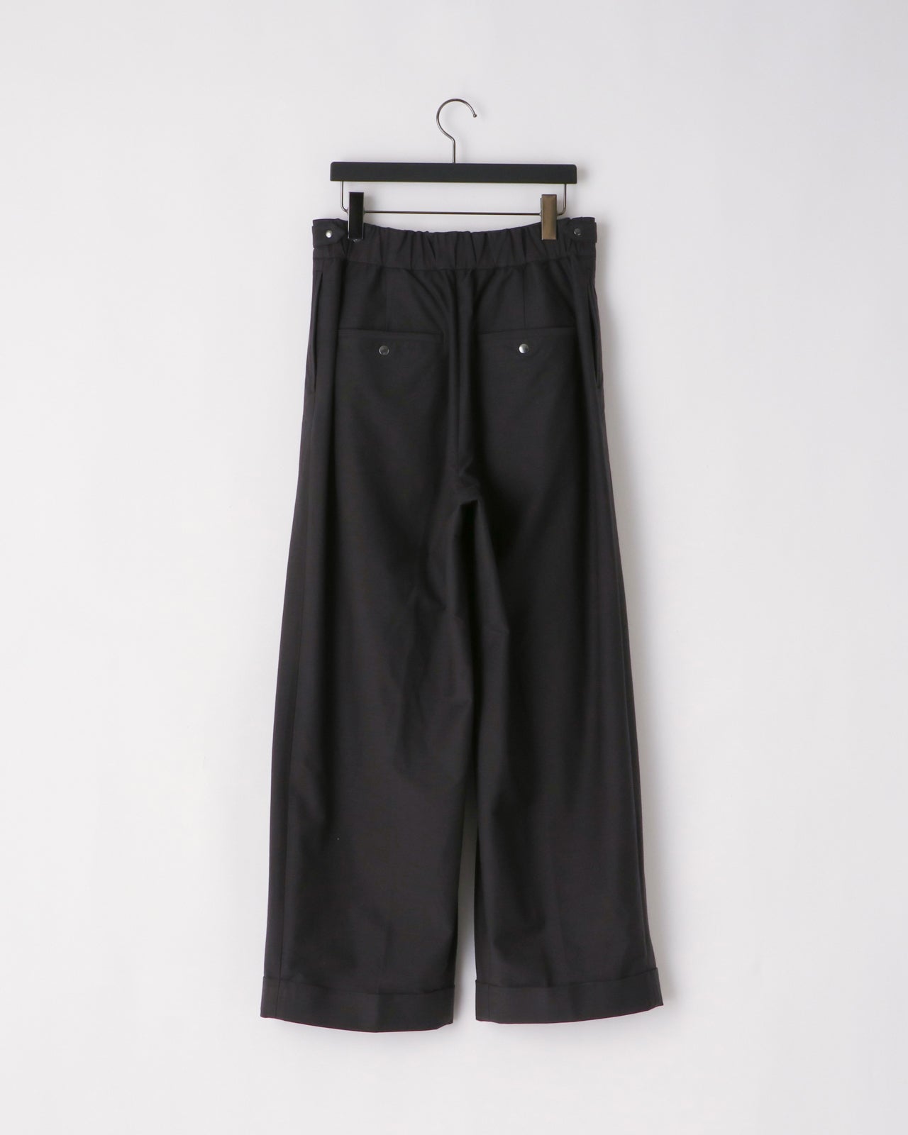 46G SOLARO GURKHA PANTS - CHARCOAL BLACK