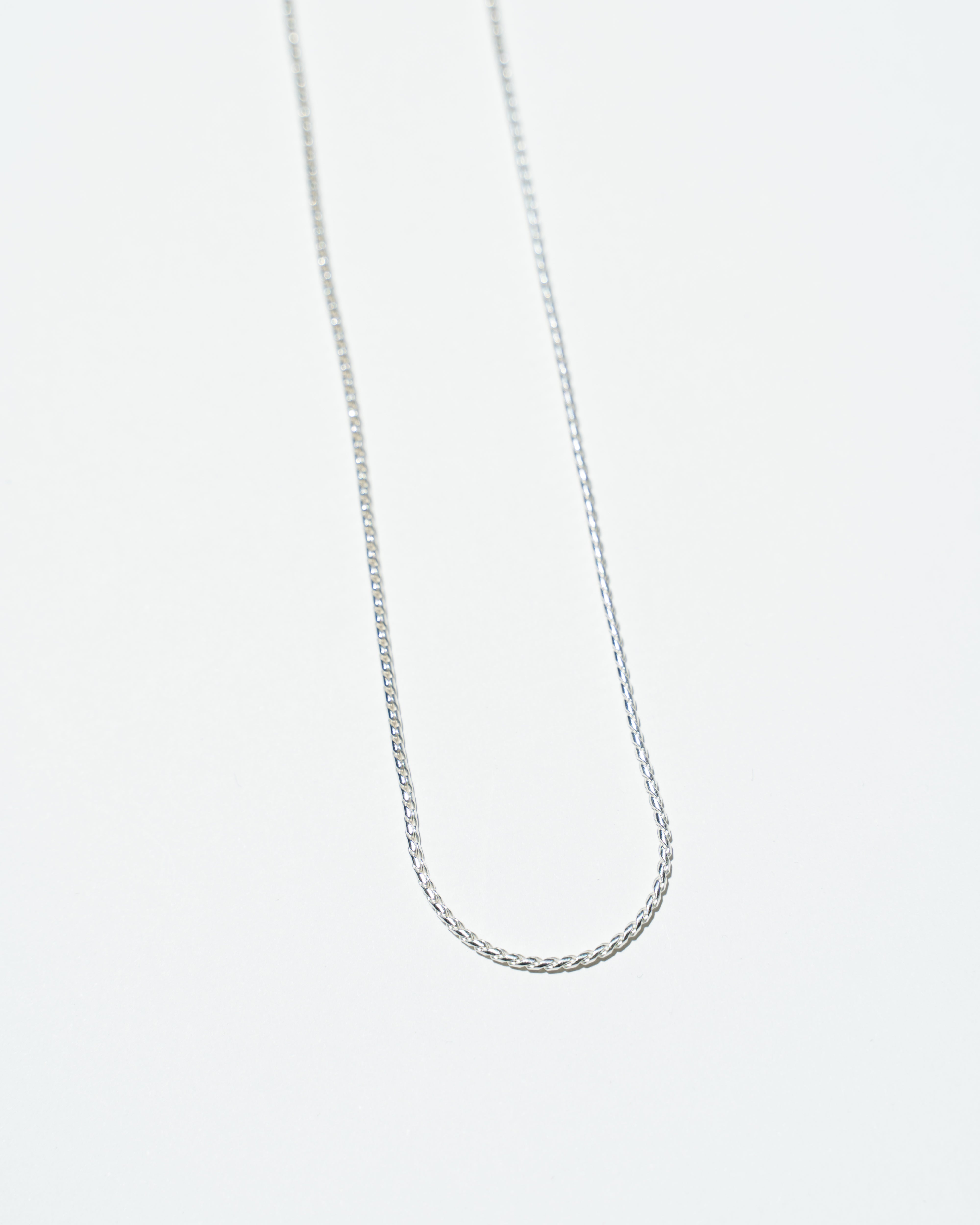 TEN.(テン) TWISE CHAIN NECKLACE SV (ツイストチェーンネックレス