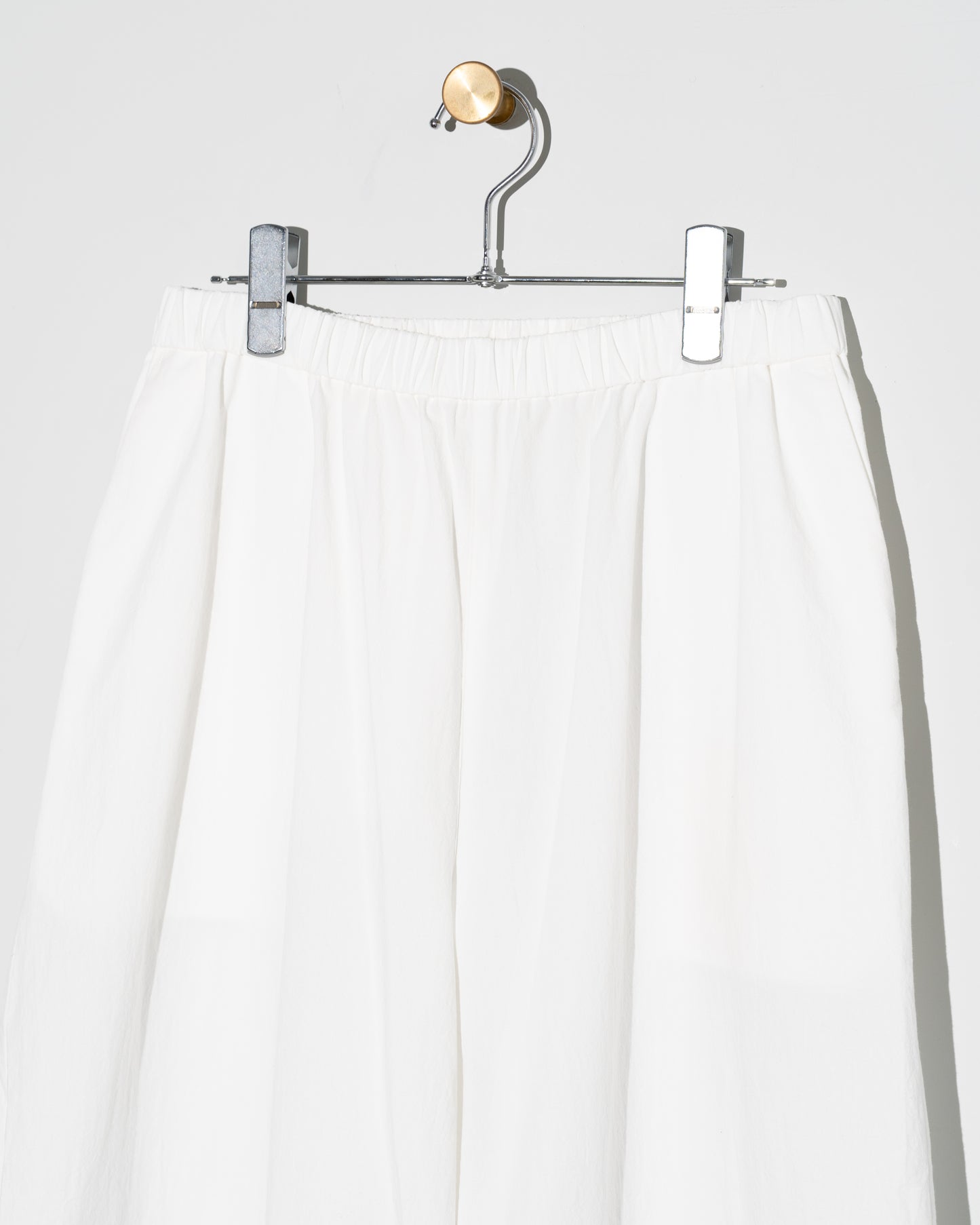 COTTON BALLOON PANTS (WOMEN'S) - WHITE