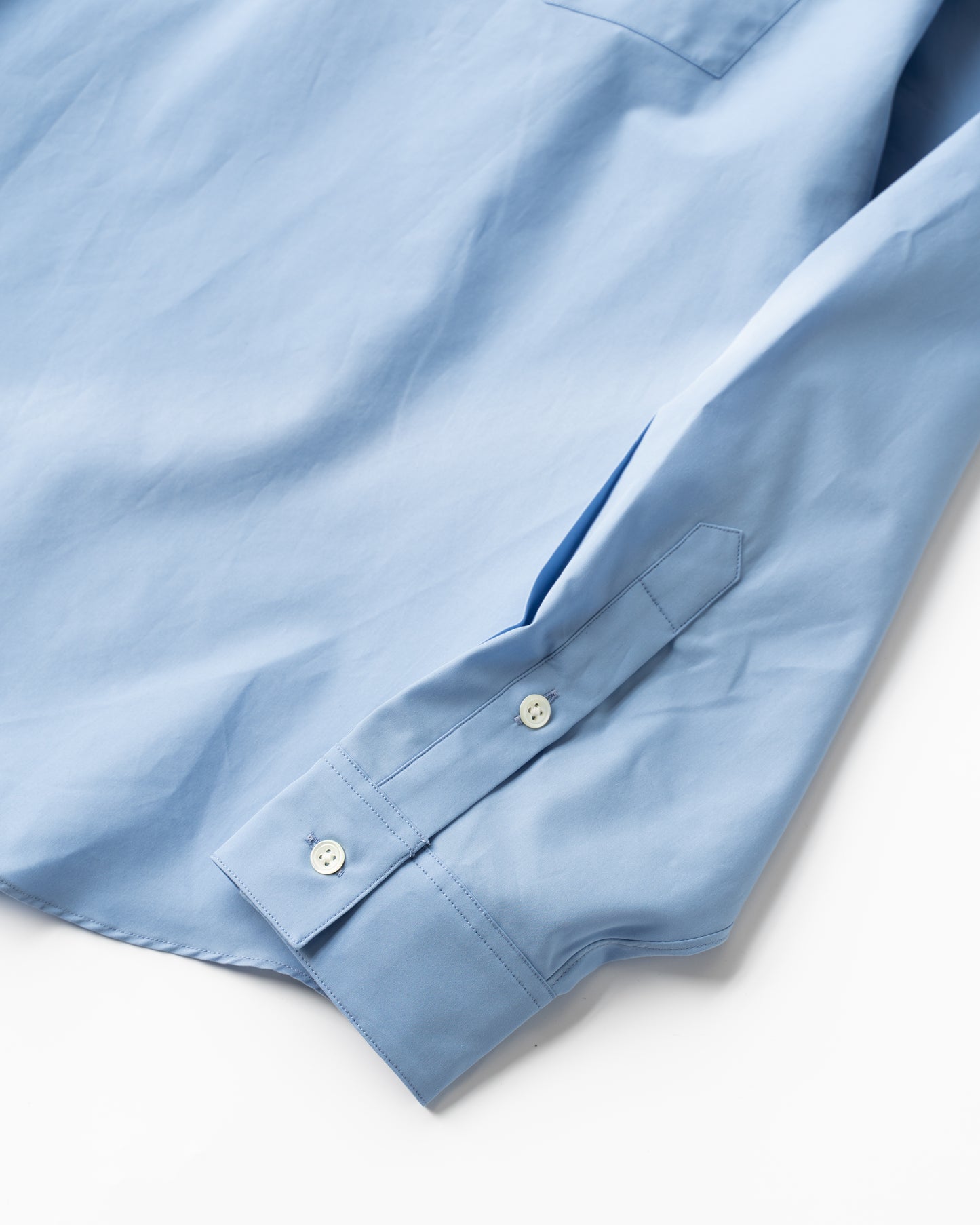 PULL OVER POLO SHIRT - LIGHT BLUE