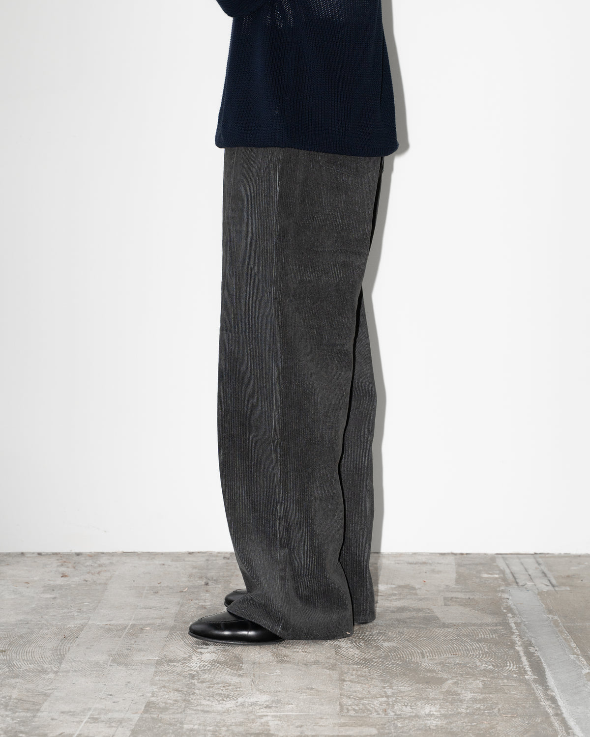 SUMI CORDUROY ASHLEY PANTS - BLACK