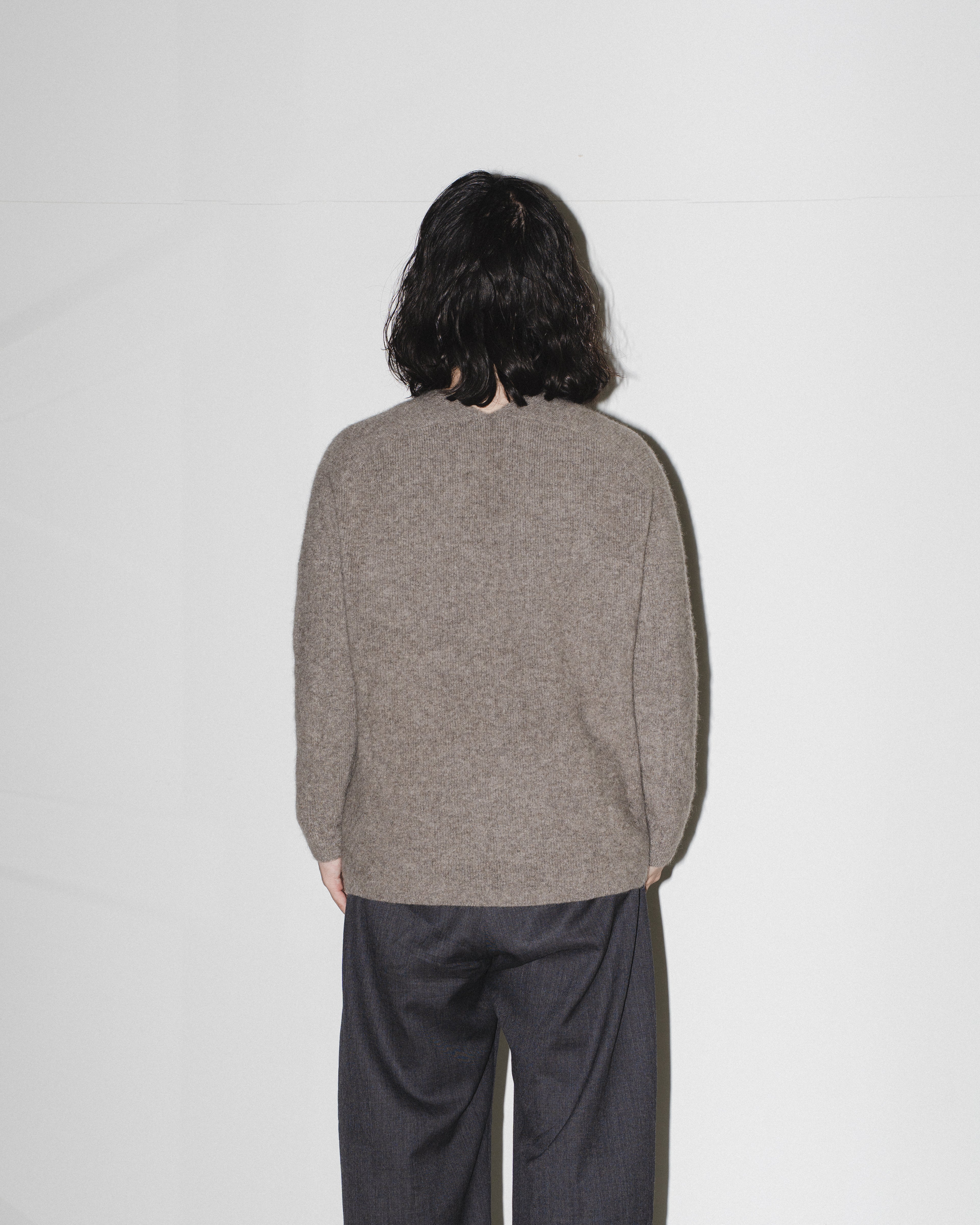 Nomàt (ノマット) YAK V-SWEATER GREY | HAKU公式通販