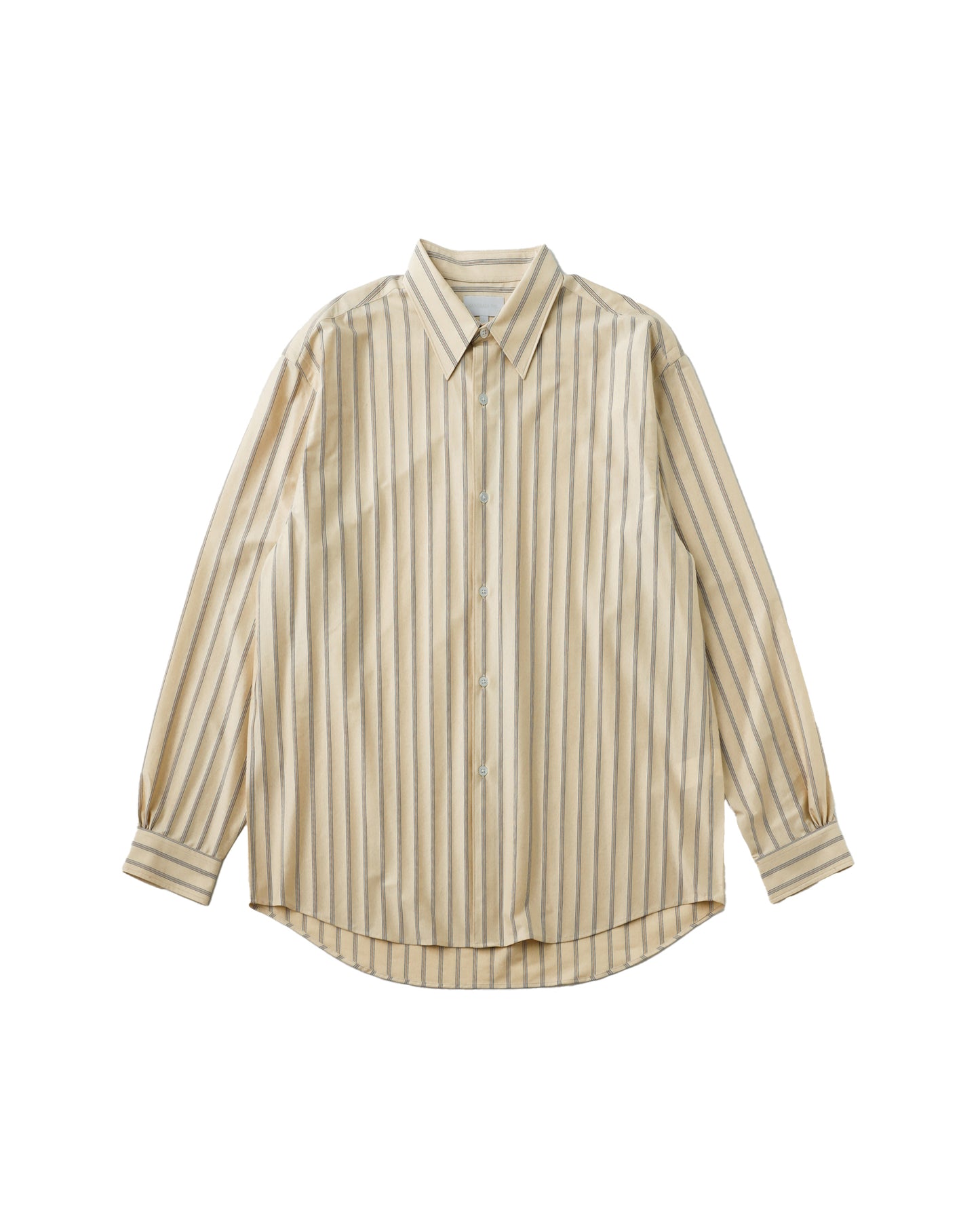 46G ATMOSPHERE STRIPE SHIRT - BEIGE